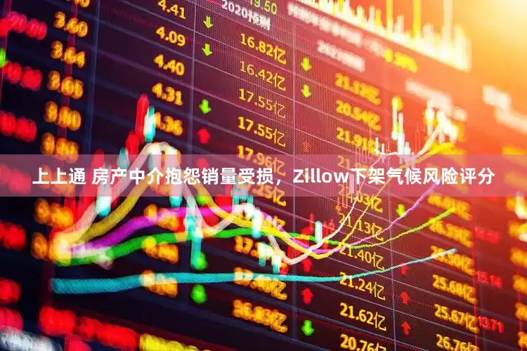 上上通 房产中介抱怨销量受损，Zillow下架气候风险评分